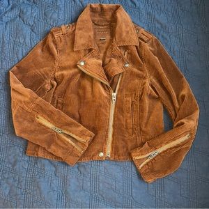 Blank nyc corduroy atlas jacket size small